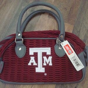 TEXAS A&M AGGIES 6X12 BAG PURSE VINTAGE NEW TAILGATE HANDBAG TOTE
